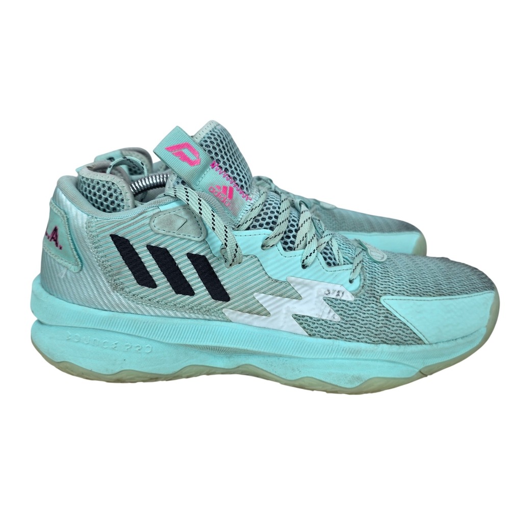 Adidas Dame 8 Basketball Shoes Mens 10.5 Respect My Name  DOLLA  GZ6475